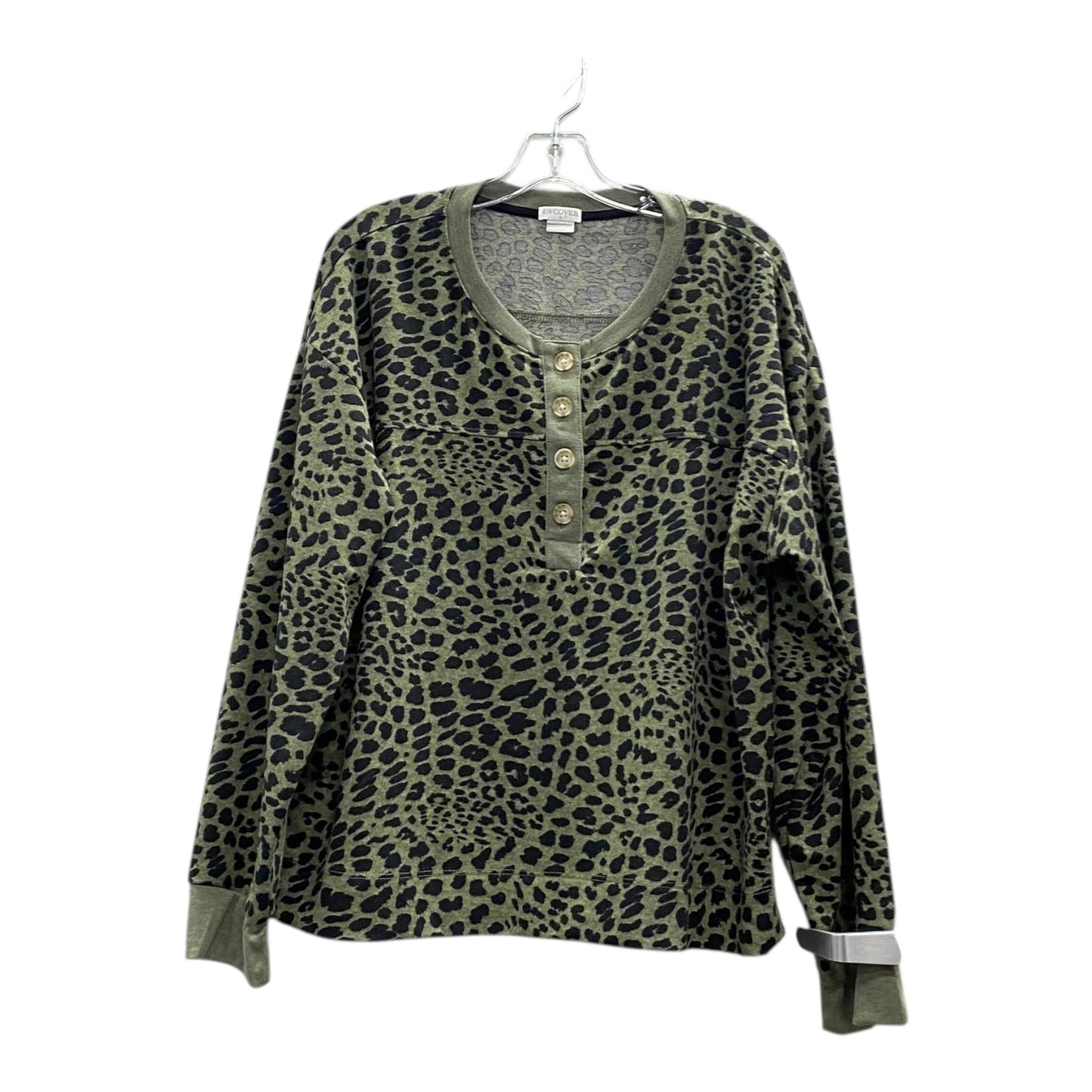 Top Ls By uncover  In Green, Size:L