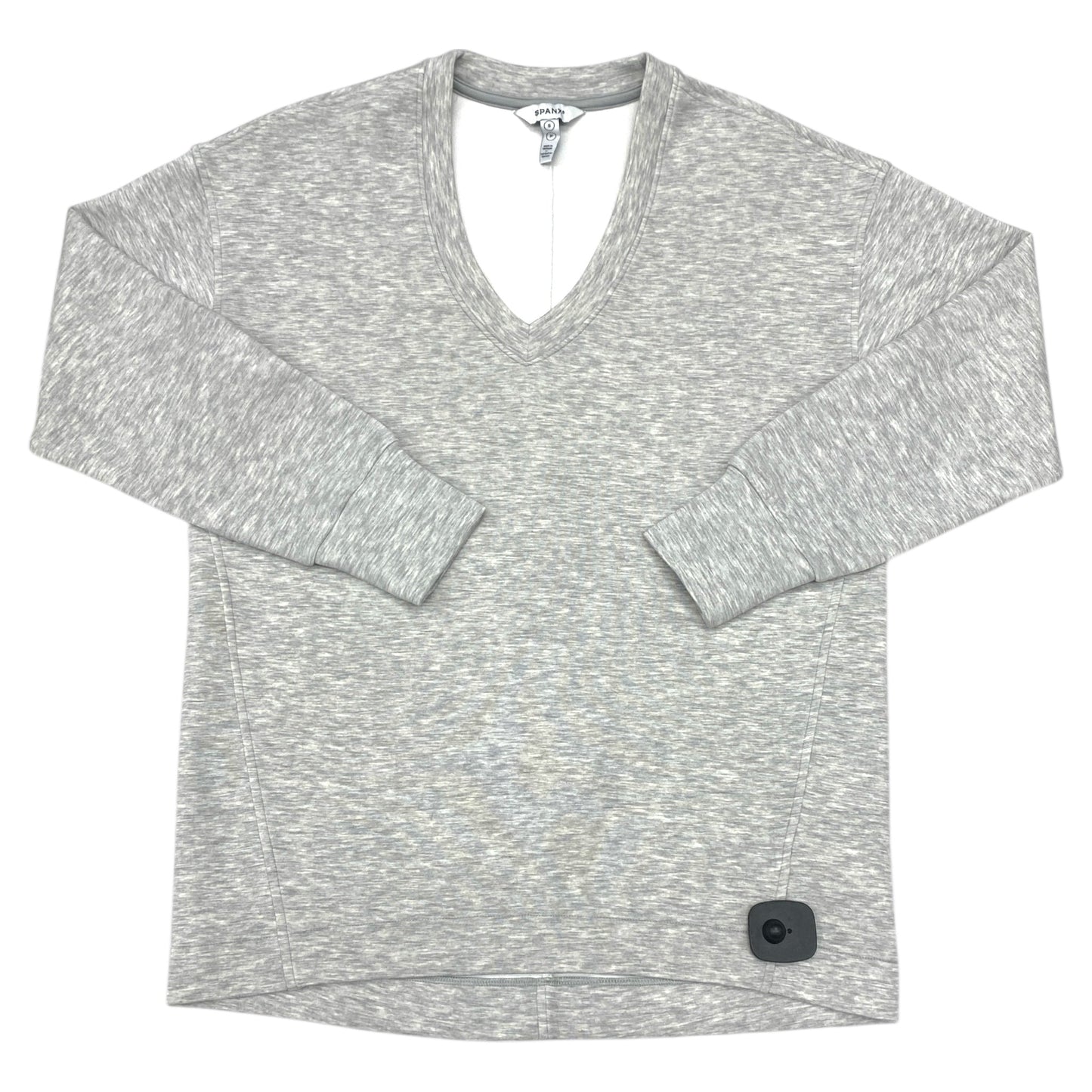 Sweatshirt Crewneck By Spanx In Grey, Size:S