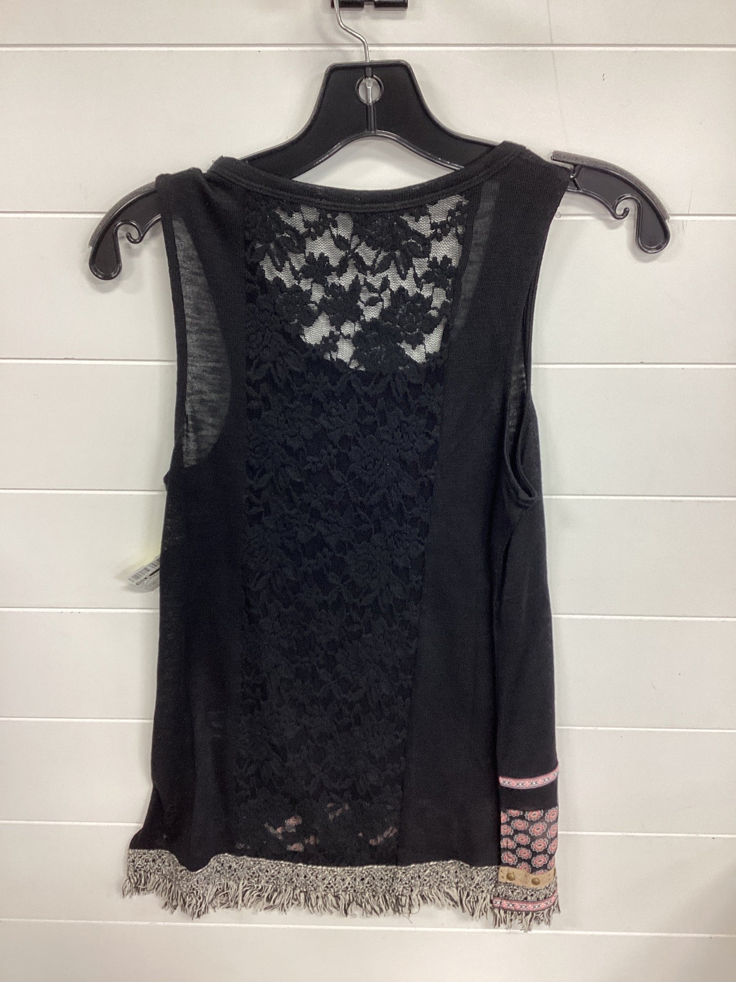Top Sleeveless By Miss Me In Black, Size:Xs
