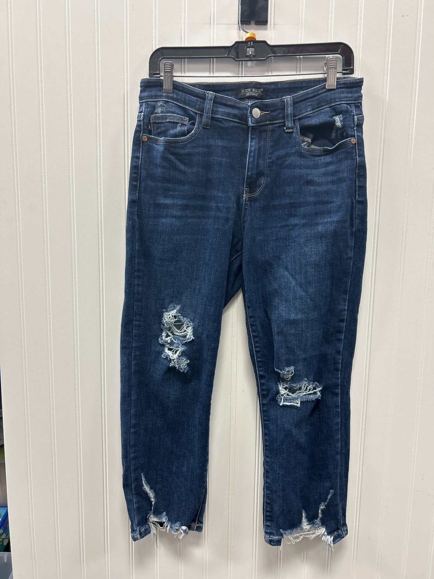 Jeans Skinny By Judy Blue In Blue Denim, Size:6