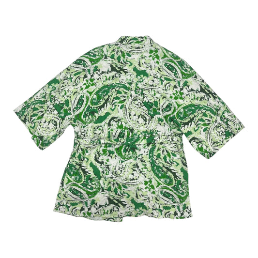 Kimono By Zara In Green, Size:Xs