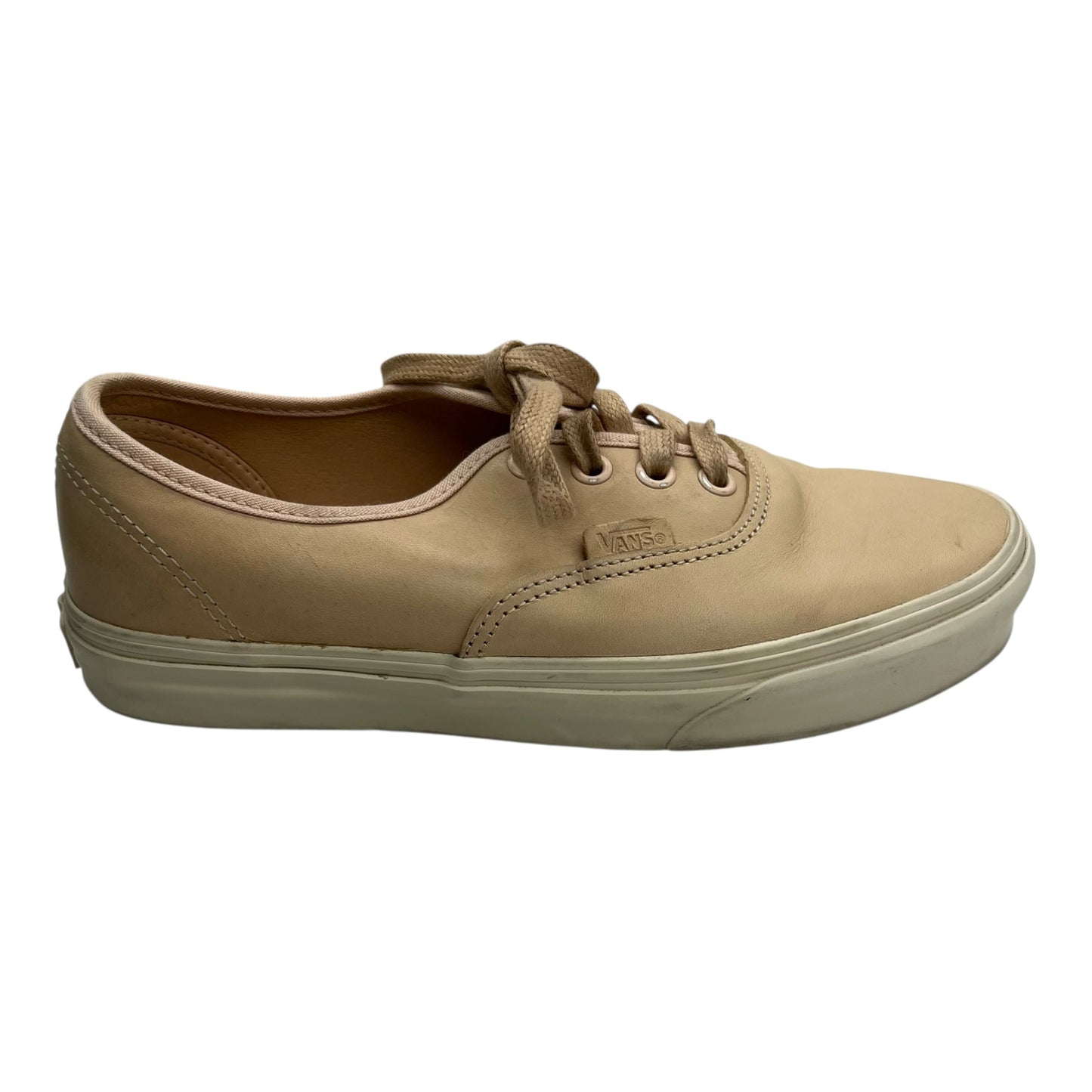 Shoes Sneakers By Vans In Tan, Size:6.5