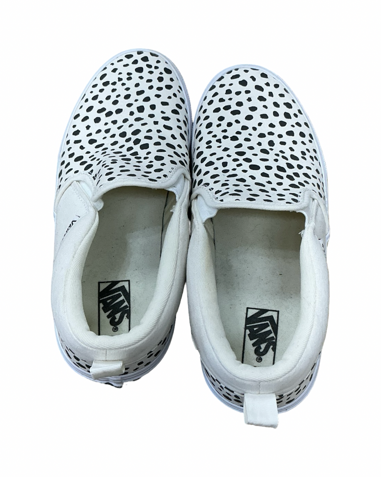 Shoes Sneakers By Vans In Black & Cream, Size:6