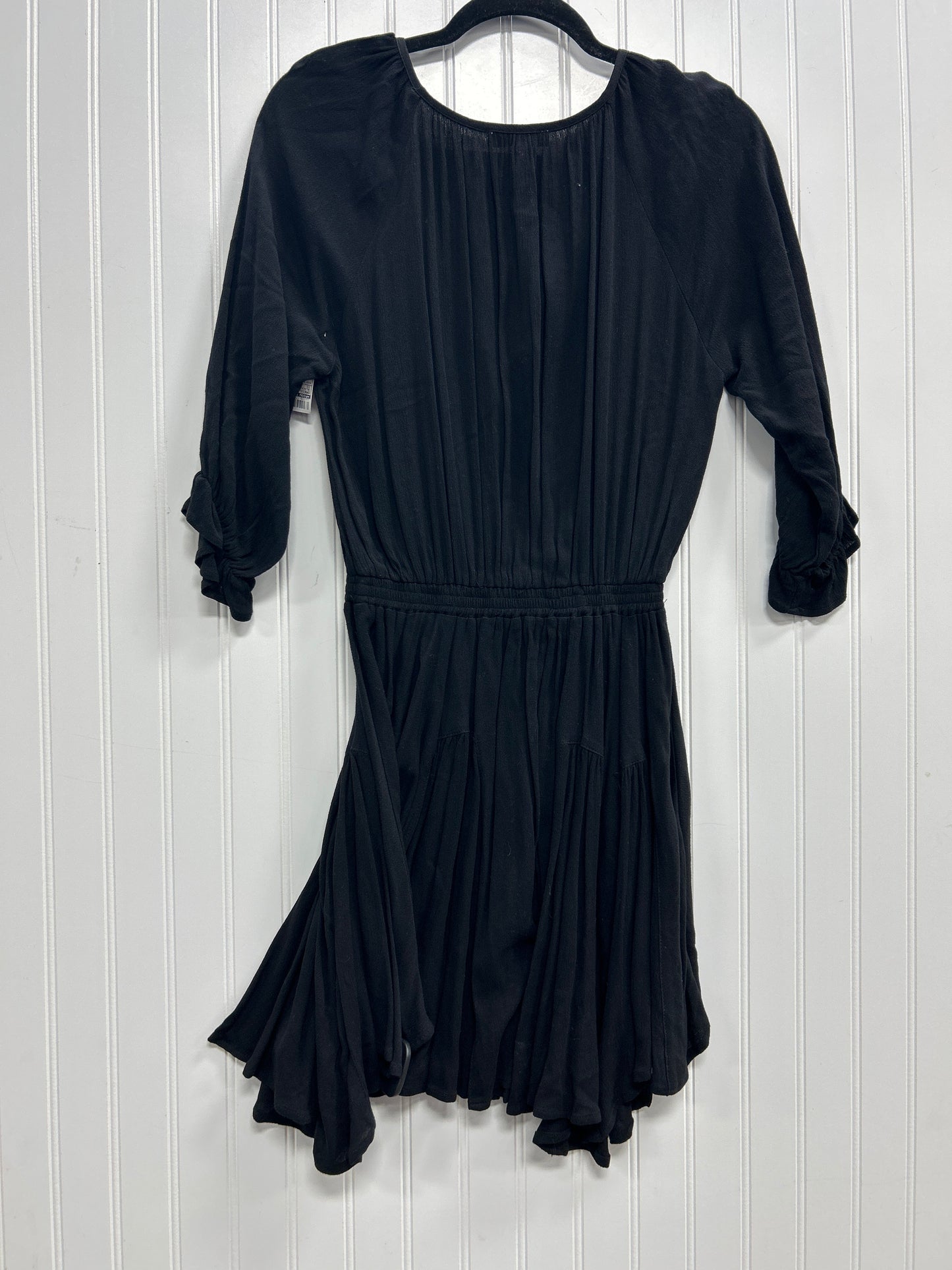 Dress Casual Midi By Miou Muse In Black, Size:Xs