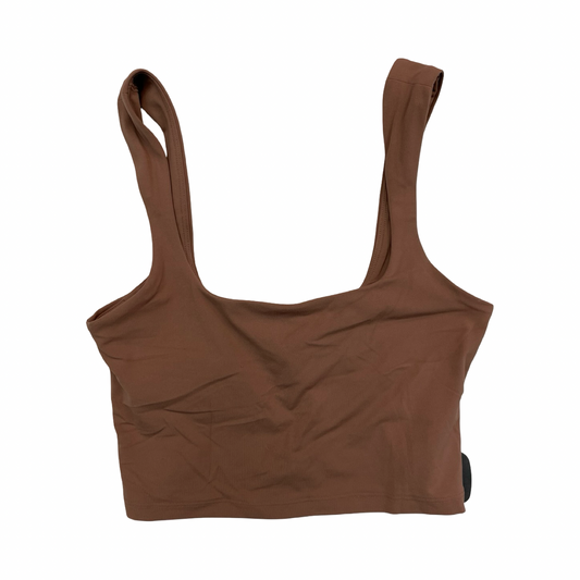 Athletic Tank Top By Athleta In Brown, Size:S