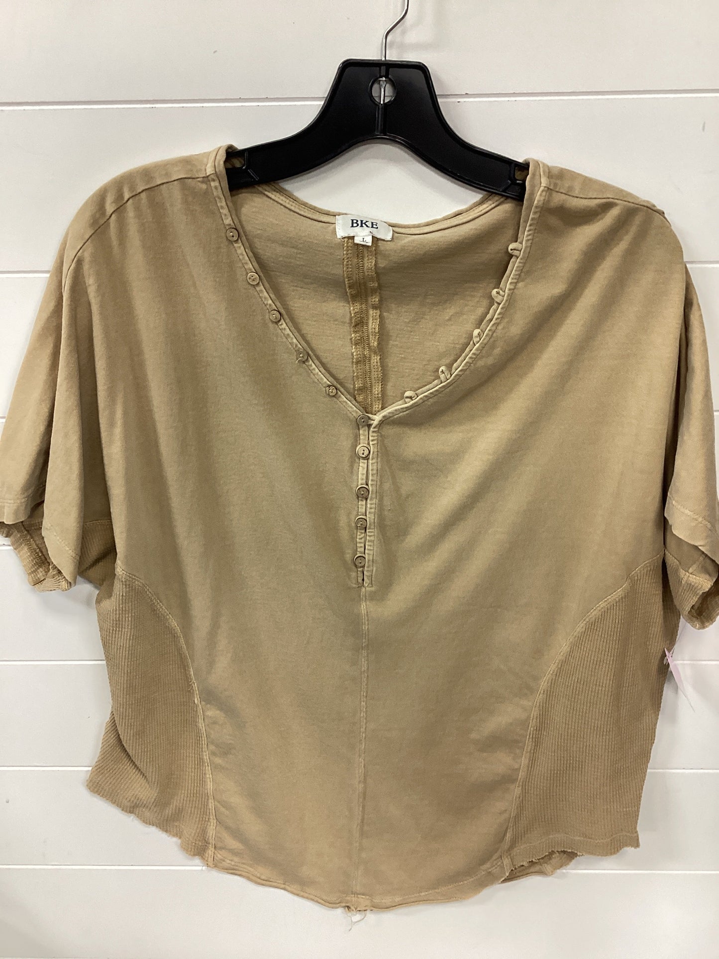 Top Ss By Bke In Tan, Size:L