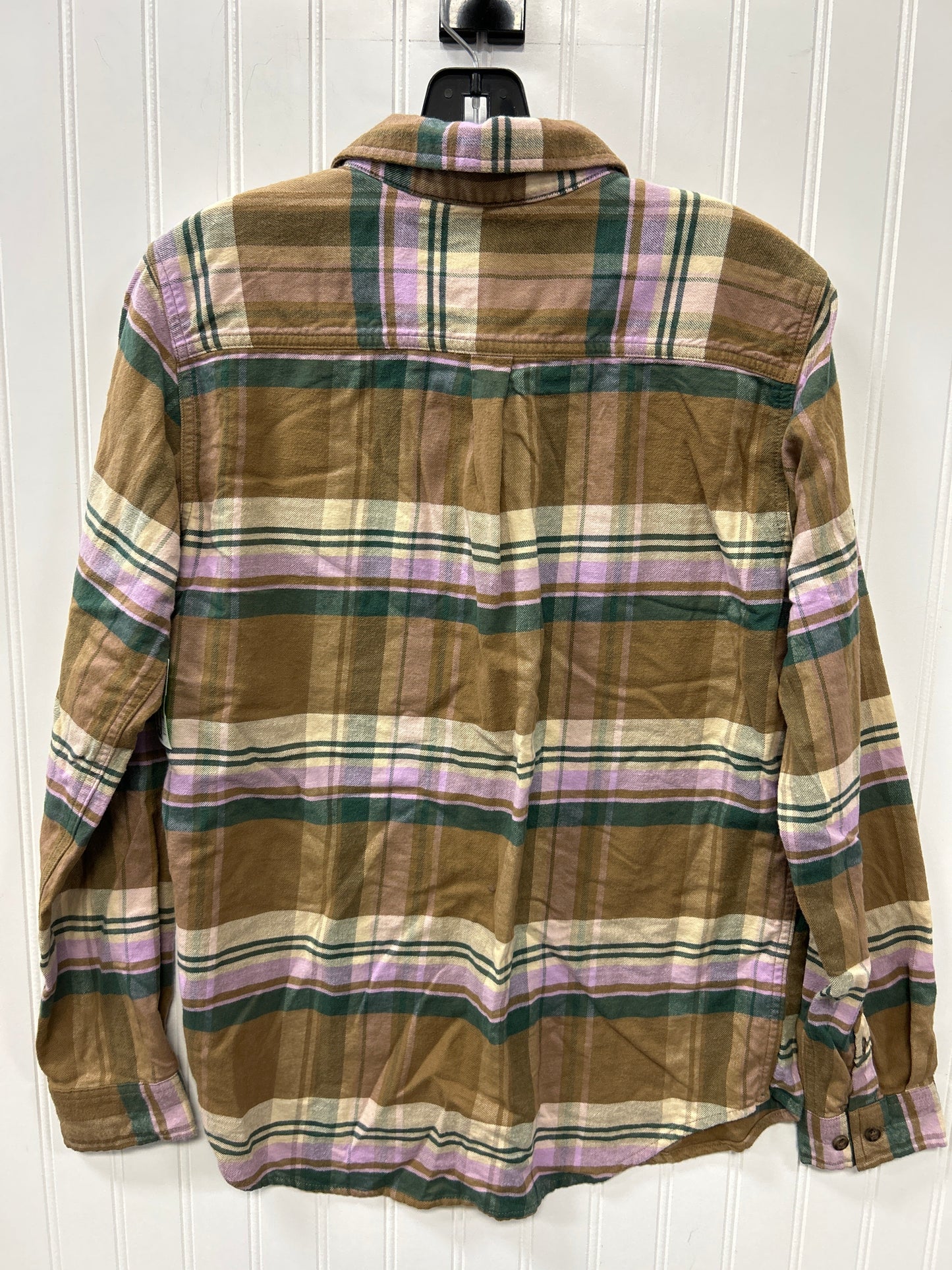 Blouse Ls By Carhartt In Tan, Size:S