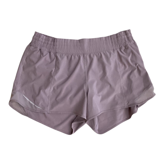 Athletic Shorts By Lululemon In Purple, Size:L