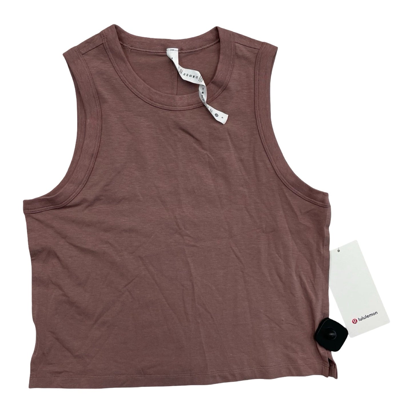 Athletic Tank Top By Lululemon In Brown, Size:4