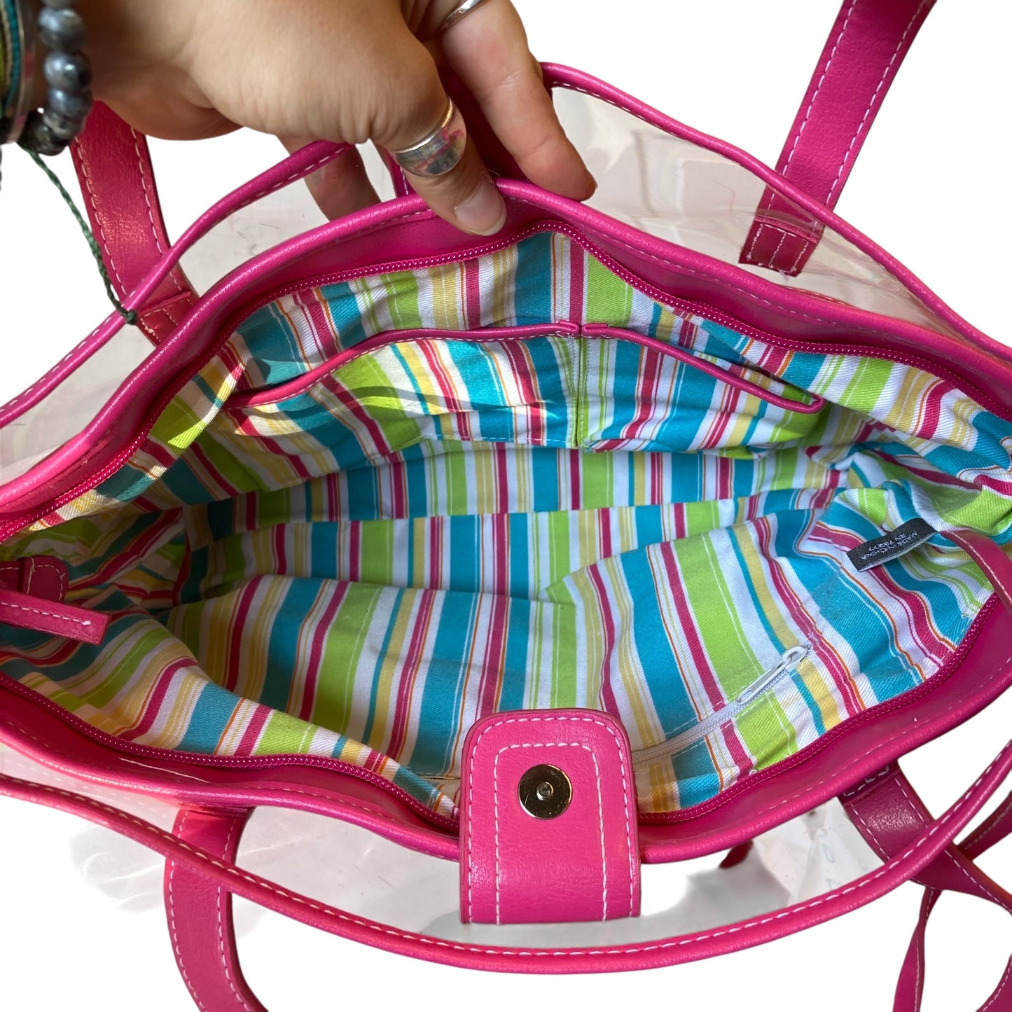 Tote By Sonoma In Pink, Size:Large