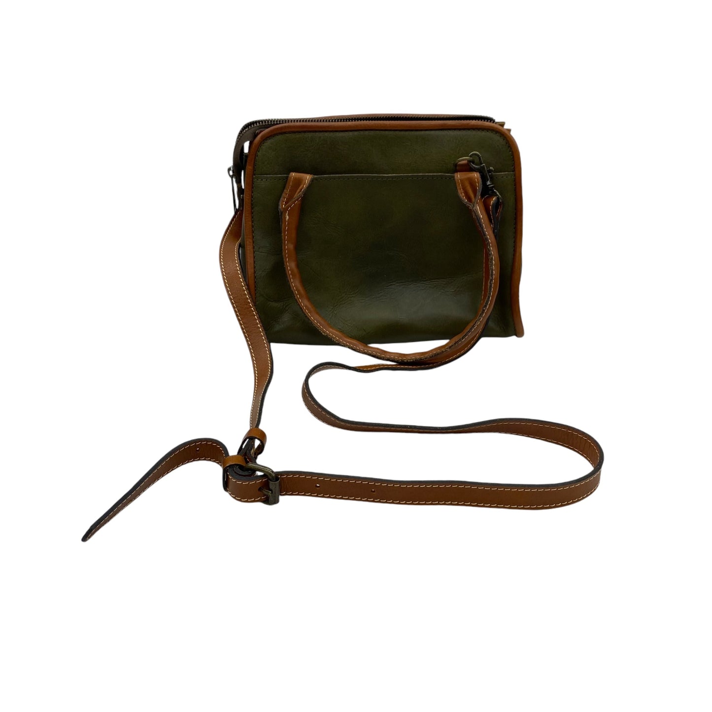 Crossbody Designer By Patricia Nash In Green, Size:Small