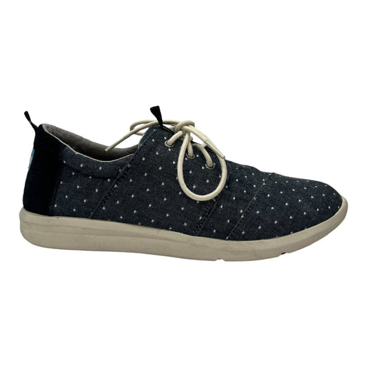 Shoes Sneakers By Toms In Blue, Size:9