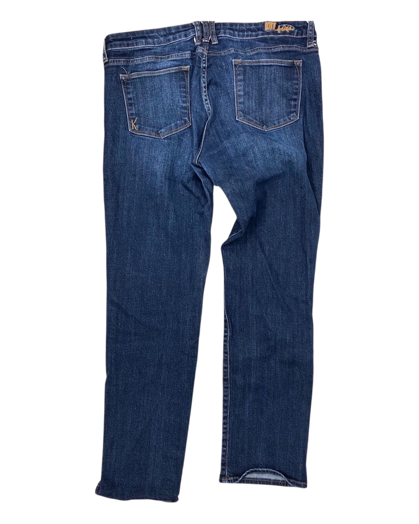 Jeans Boyfriend By Kut In Blue Denim, Size:12