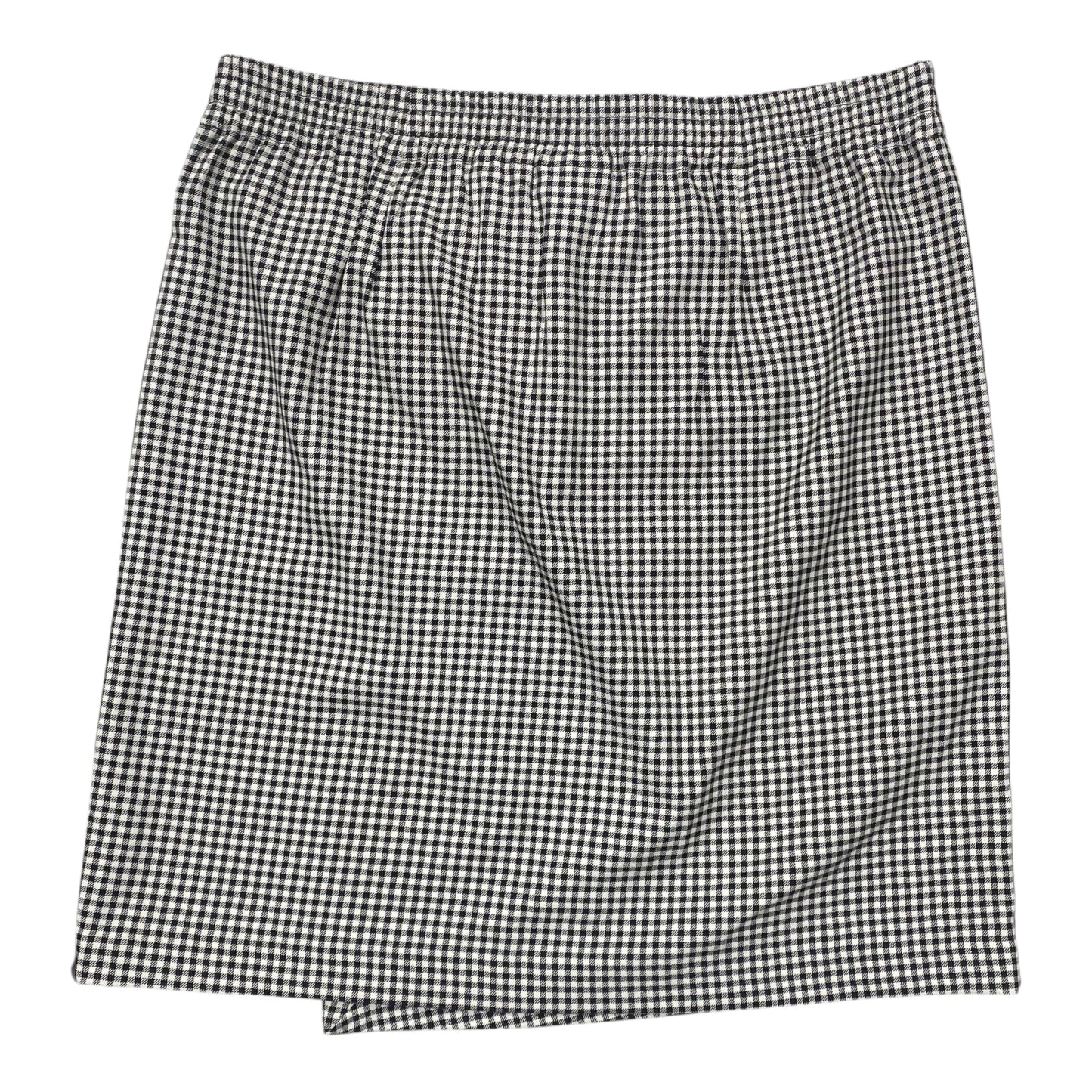 Skirt Mini & Short By J. Jill In Black & White, Size:M