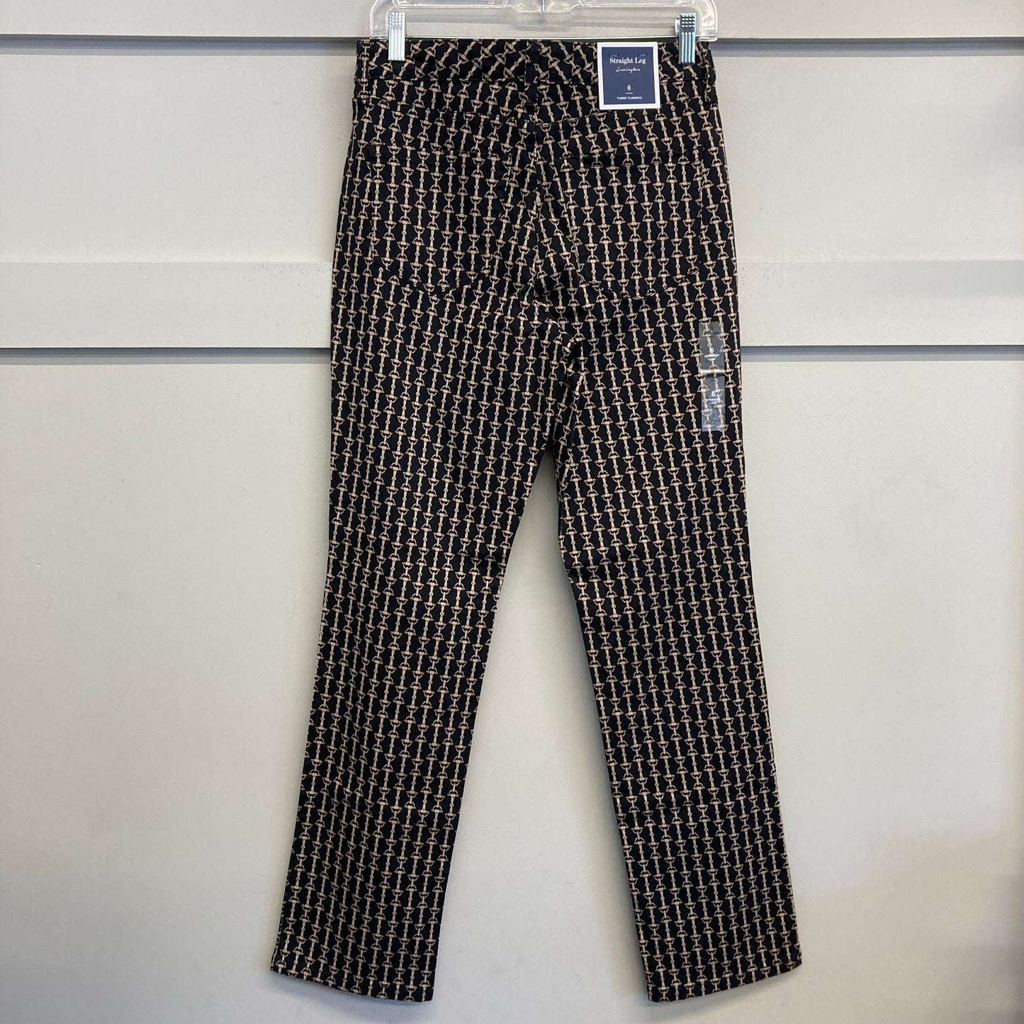 Pants Dress By Charter Club In Black & Grey, Size:6