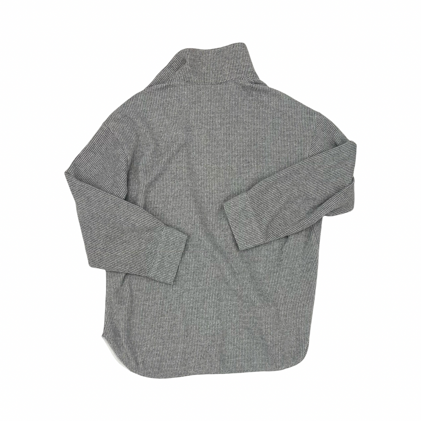 Jacket Shirt By Timing In Grey, Size:L