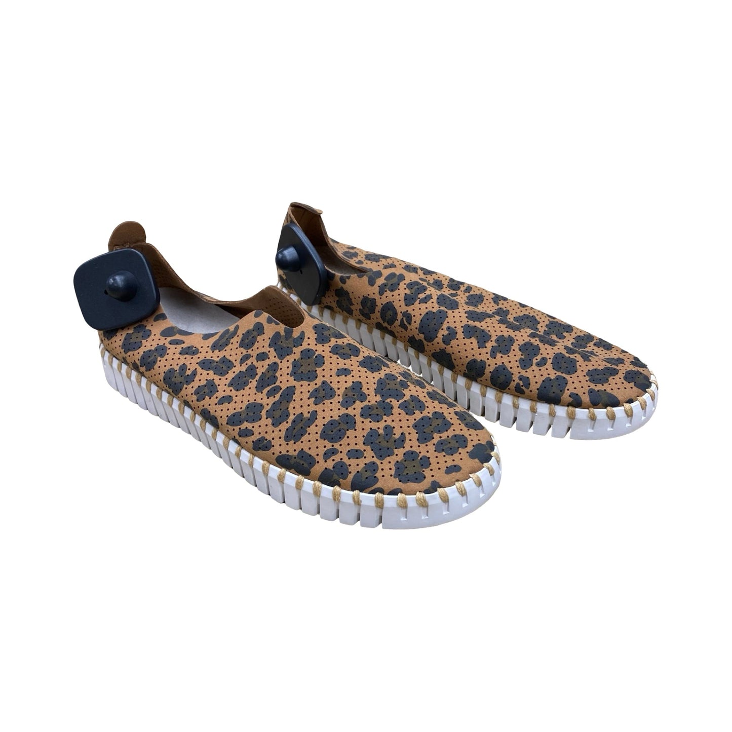 Shoes Flats By Ilse Jacobsen In Animal Print, Size:7.5