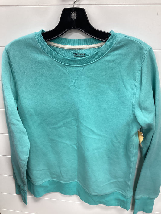 Athletic Sweatshirt Crewneck By Tek Gear In Blue, Size:S