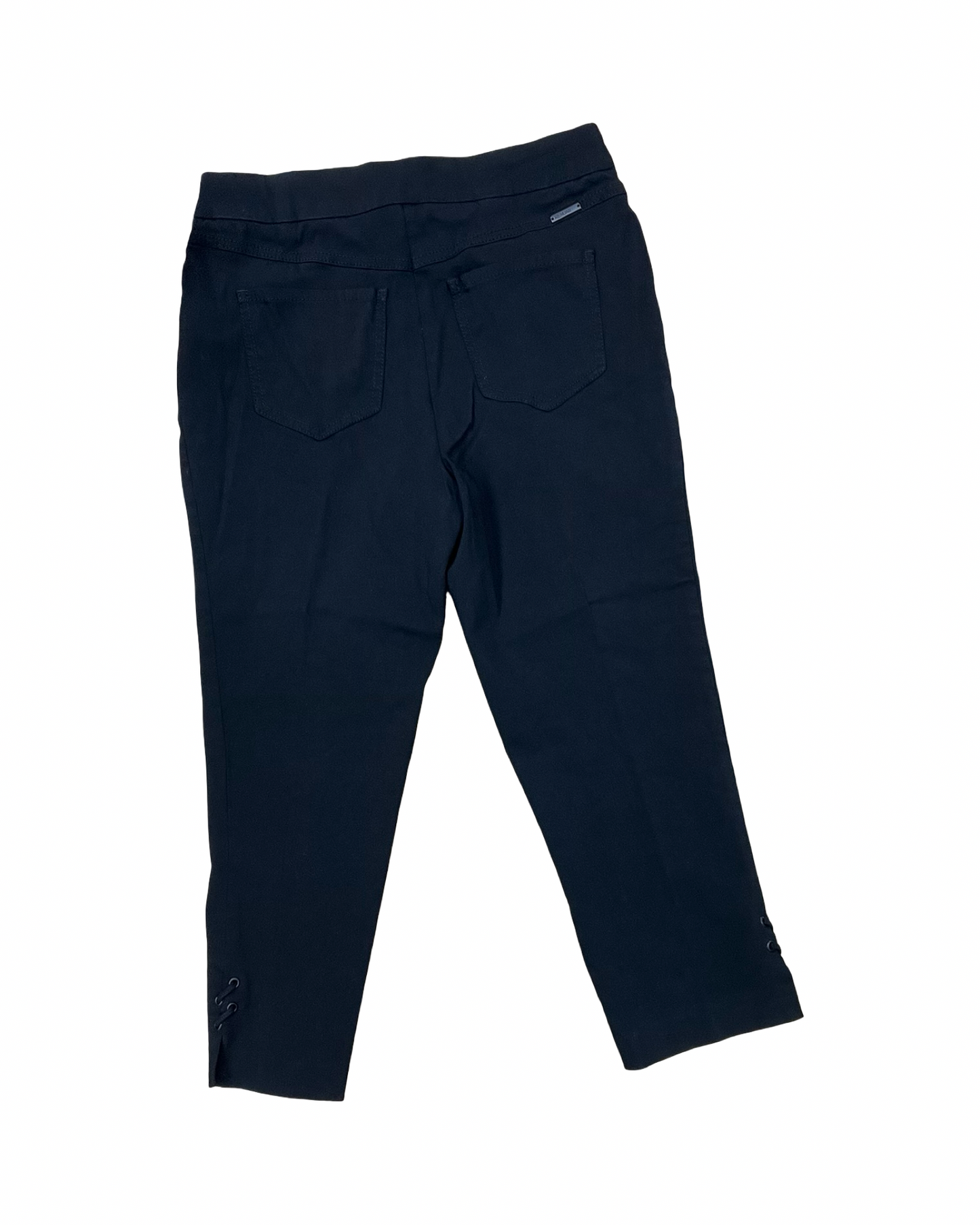 Pants Cropped By Clothes Mentor In Black, Size:8