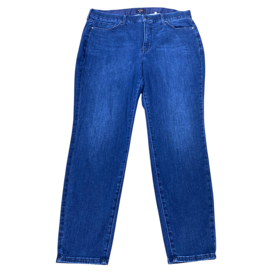 Jeans Skinny By Not Your Daughters Jeans In Blue Denim, Size:1X