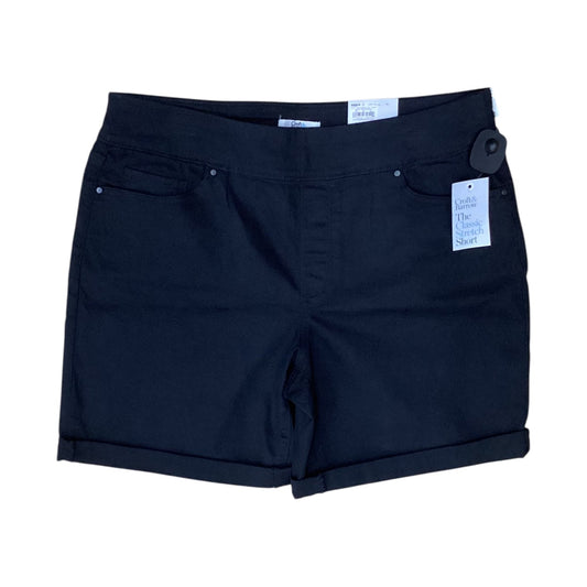Shorts By Croft And Barrow In Black, Size:14
