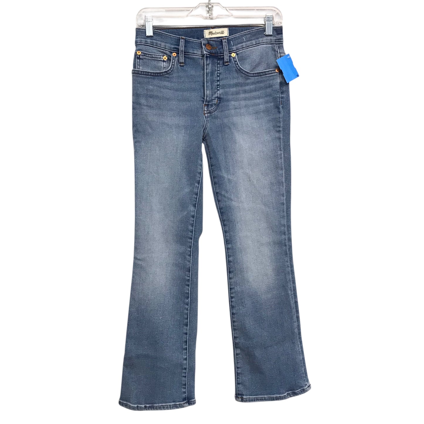 Jeans Straight By Madewell In Blue Denim, Size:2