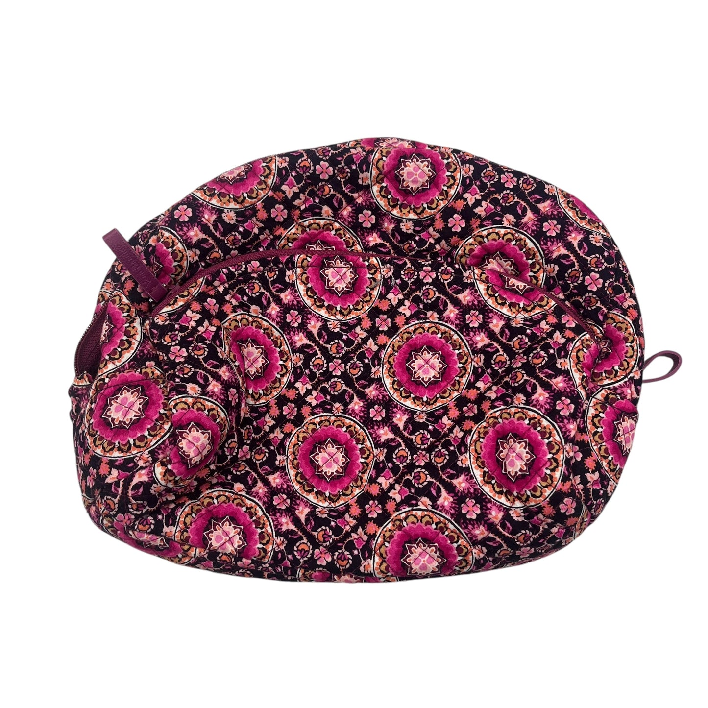 Makeup Bag By Vera Bradley In Pink, Size:Medium