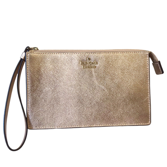 Wristlet Designer By Kate Spade In Rose Gold, Size:Small