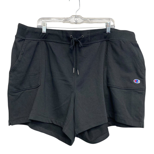 Athletic Shorts By Champion In Black, Size:3X