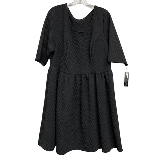 Dress Casual Short By Apt 9 In Black, Size:1X
