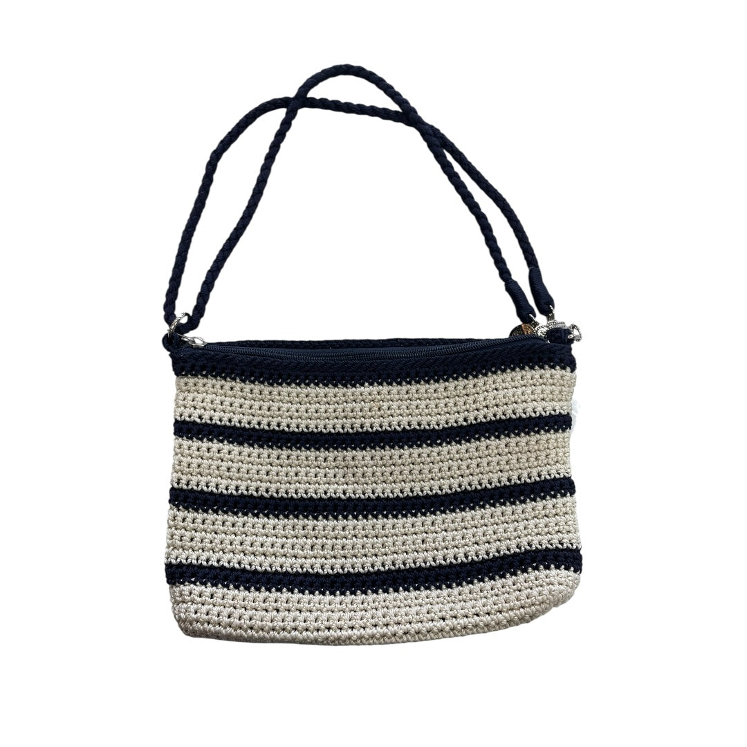 Handbag By The Sak In Blue & Cream, Size:Small