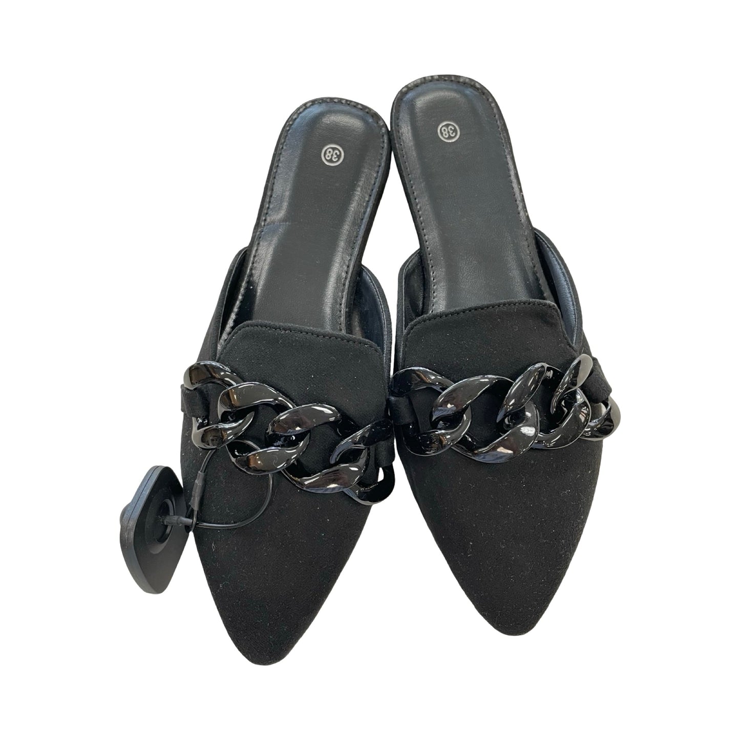 Shoes Flats By Clothes Mentor In Black, Size:7.5