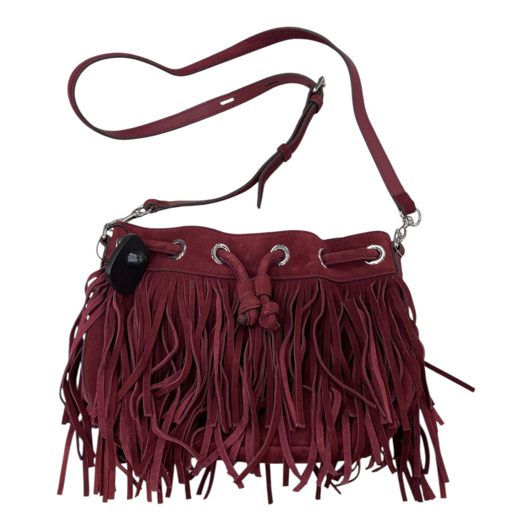 Handbag Designer By Rebecca Minkoff In Red, Size:Small