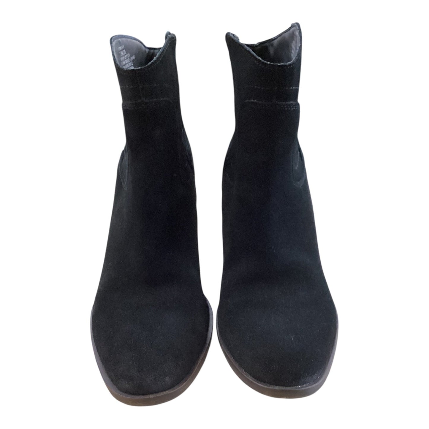 Boots Ankle Heels By Lucky Brand In Black, Size:7.5