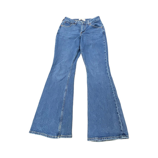 Jeans Boot Cut By Abercrombie And Fitch In Blue Denim, Size:2P