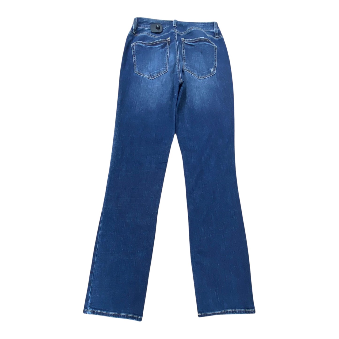 Jeans Straight By Silver In Blue Denim, Size:10