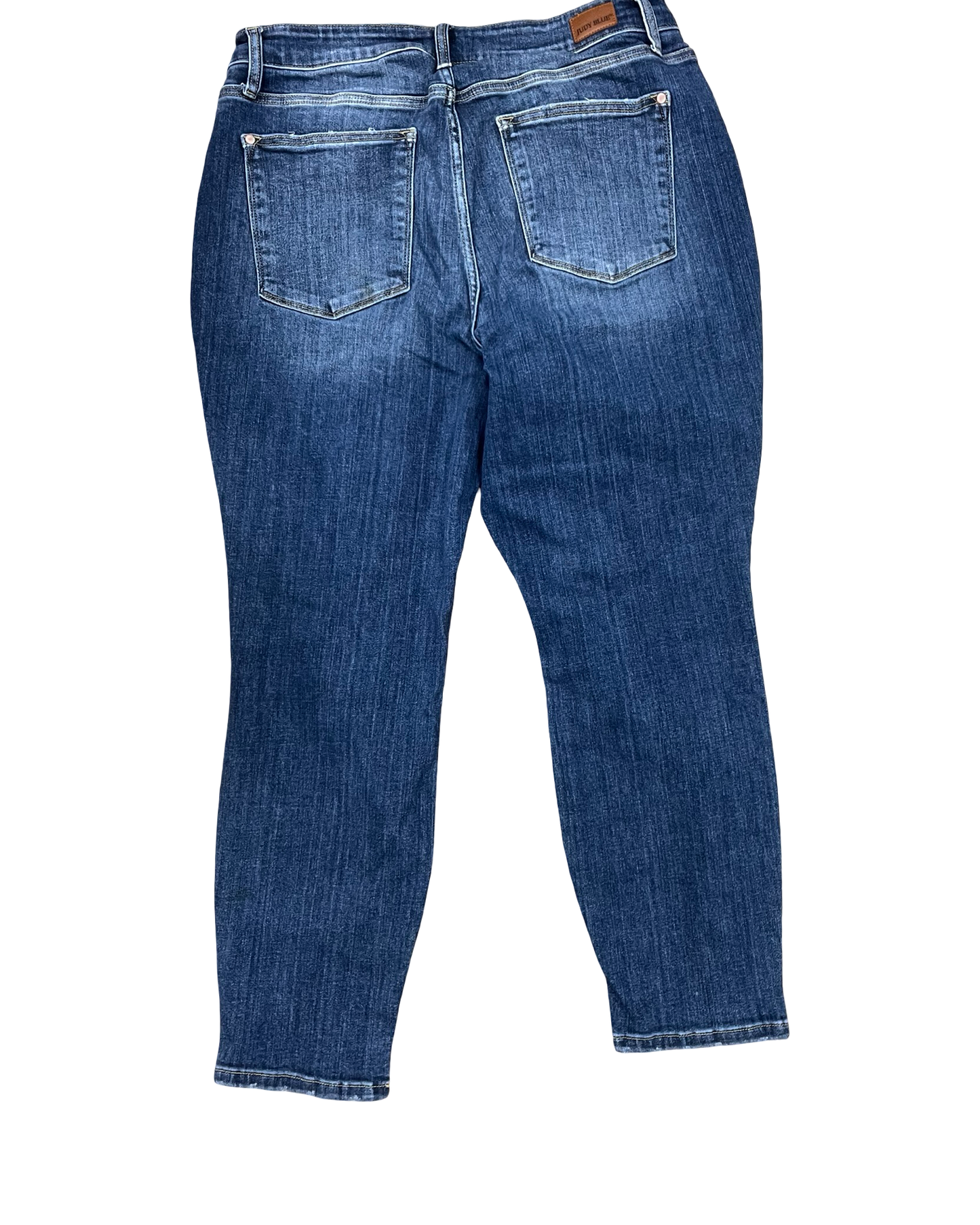 Jeans Boyfriend By Judy Blue In Blue Denim, Size:16