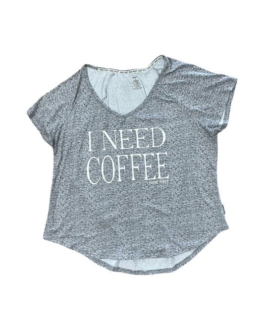 Top Ss By Nine West In Grey, Size:Xl