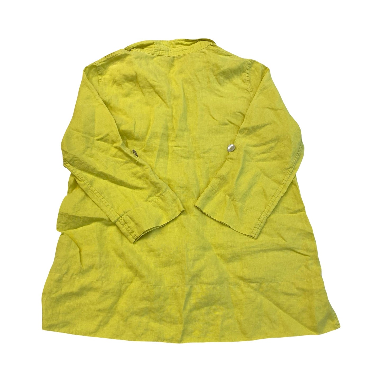 Top Ls By John Mark In Yellow, Size:M
