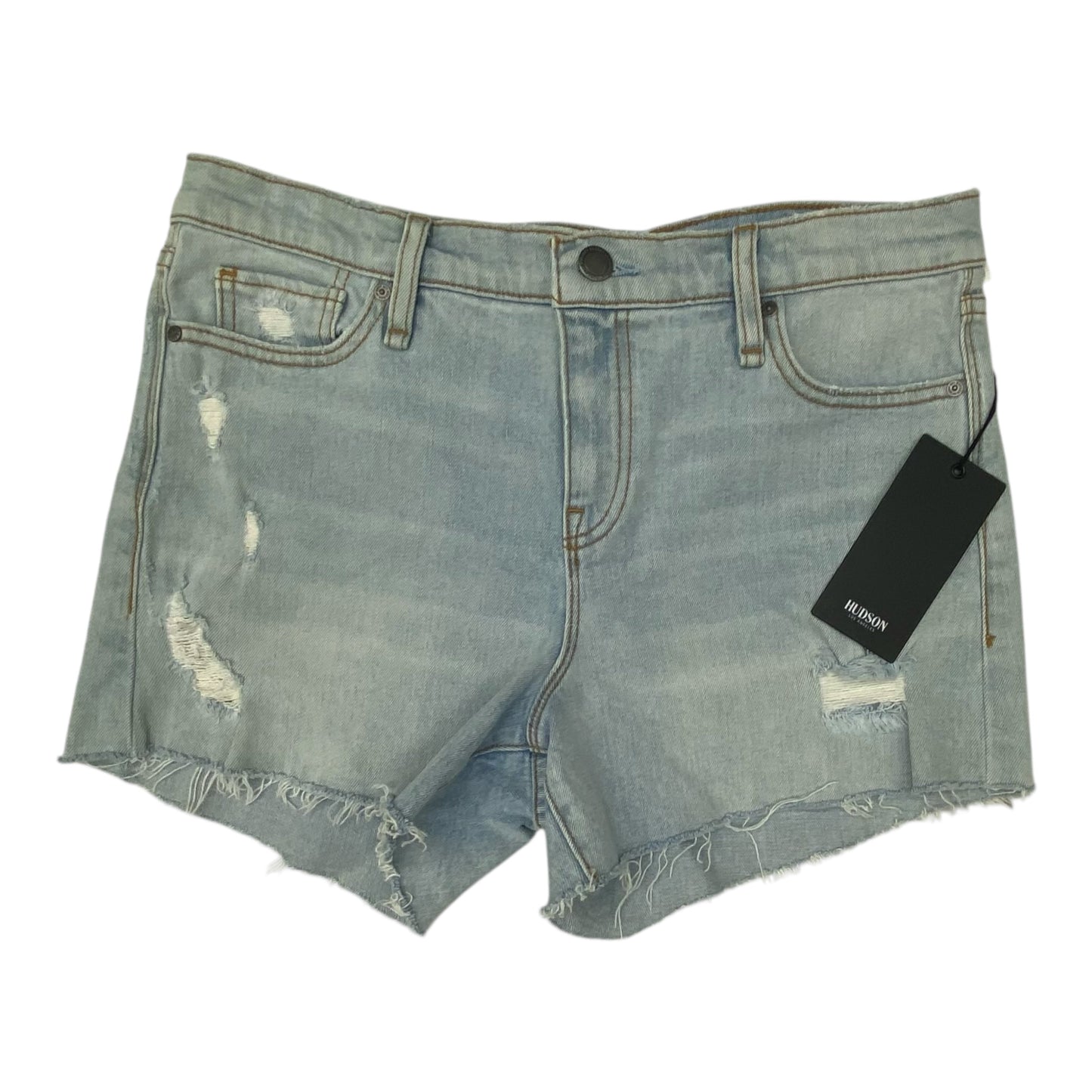 Shorts By Hudson In Blue Denim, Size:6