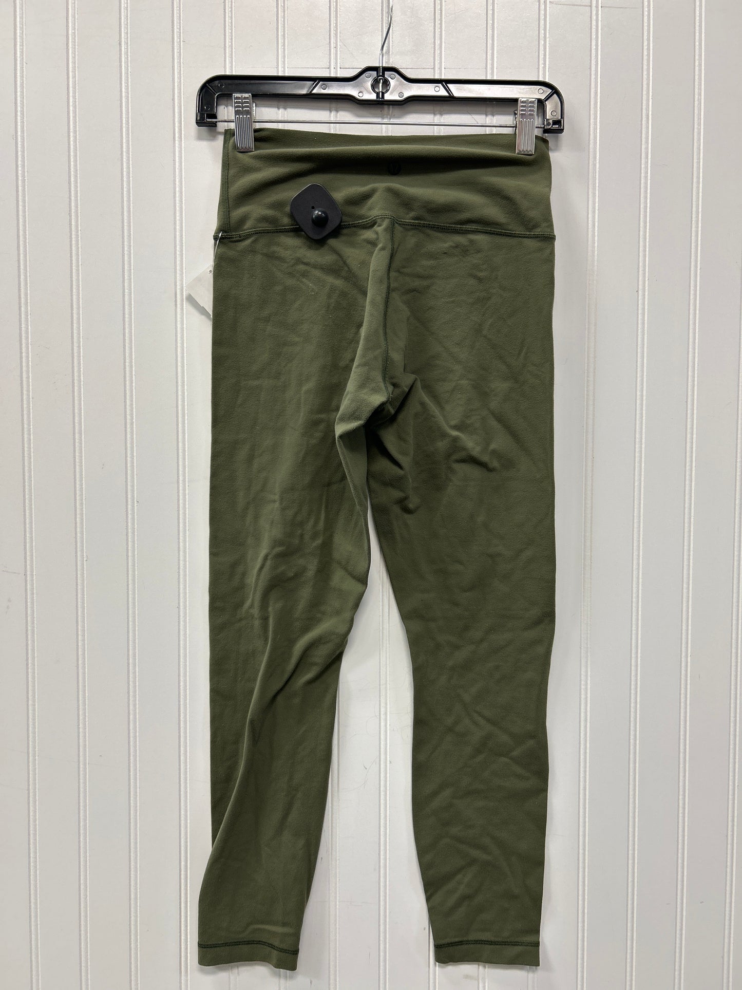 Athletic Leggings By Lululemon In Green, Size:6