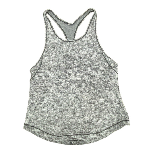 Athletic Tank Top By Lululemon In Black & White, Size:S