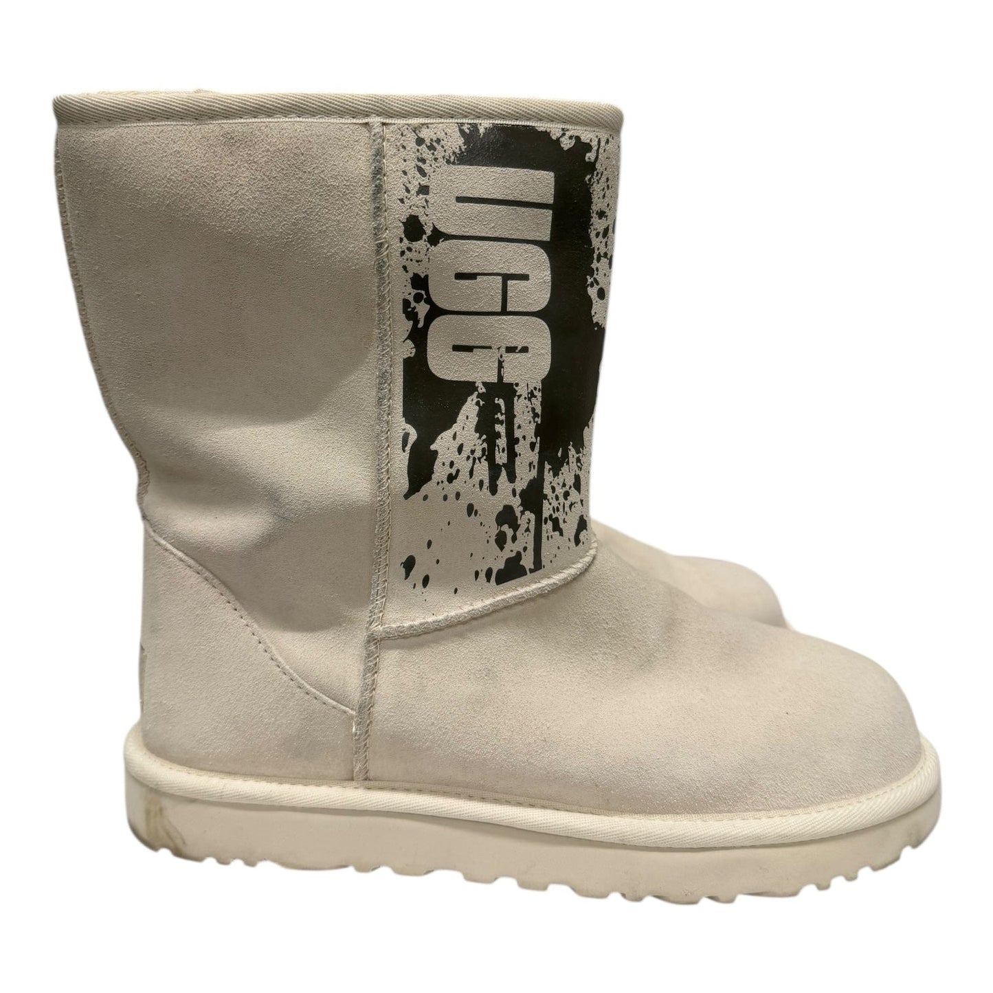 Boots Designer By Ugg In White, Size:8