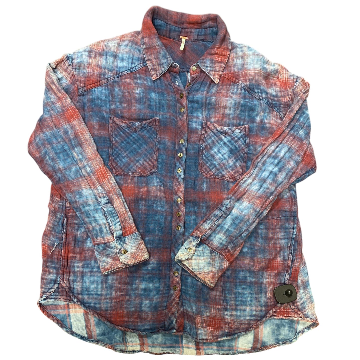 Top Ls By Free People In Blue & Red, Size:M