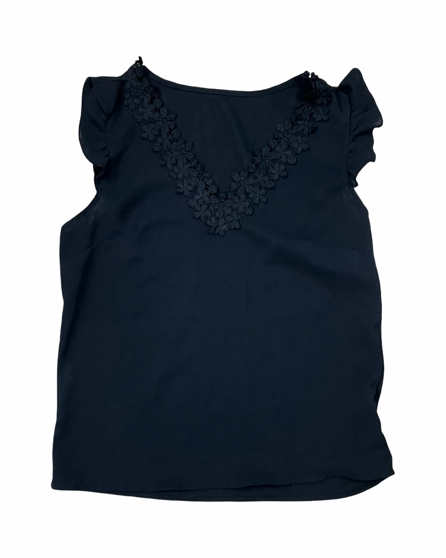 Top Ss By Clothes Mentor In Black, Size:S