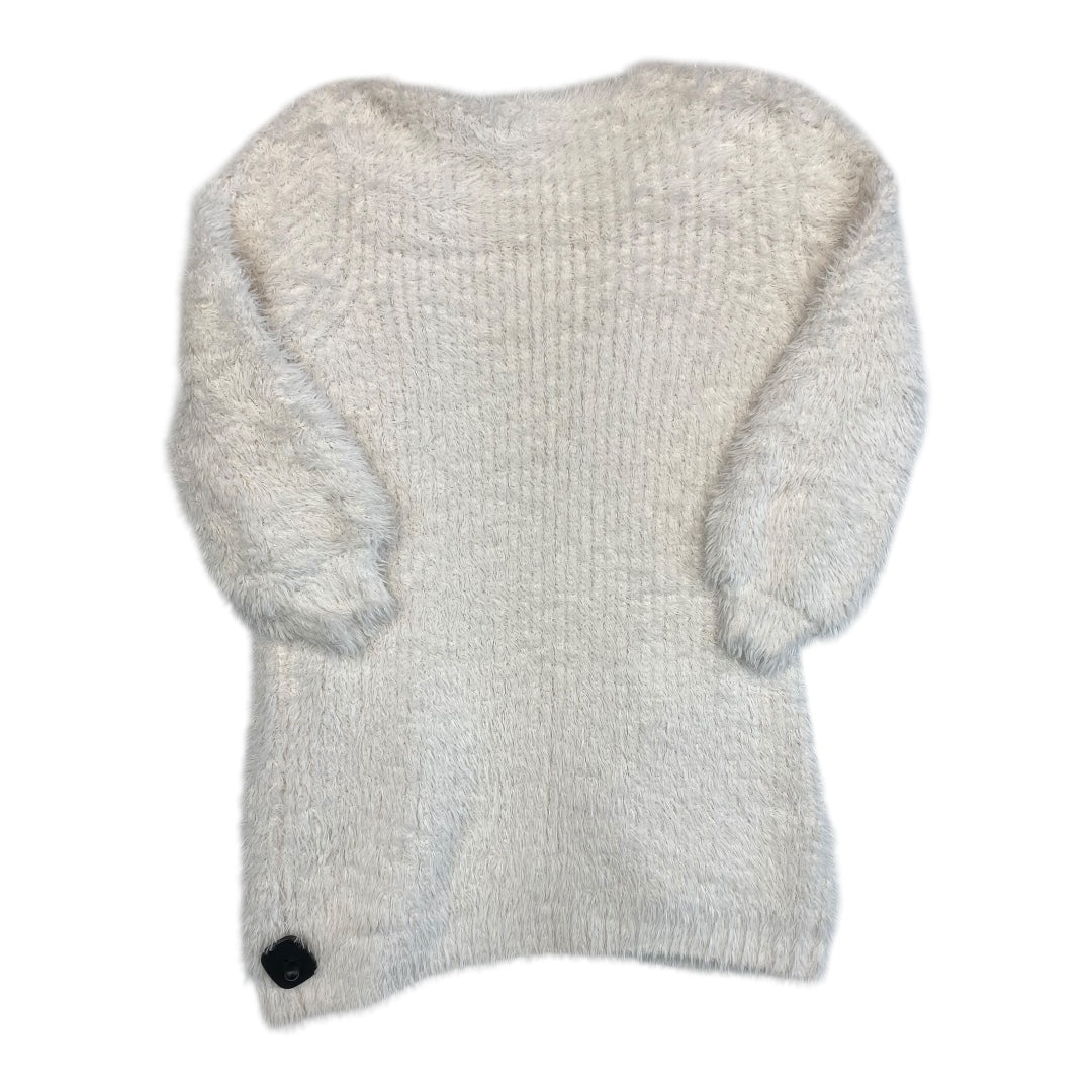 Sweater Cardigan By Bke In Ivory, Size:M