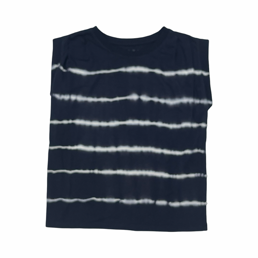 Top Ss By Loft In Blue & White, Size:Xs