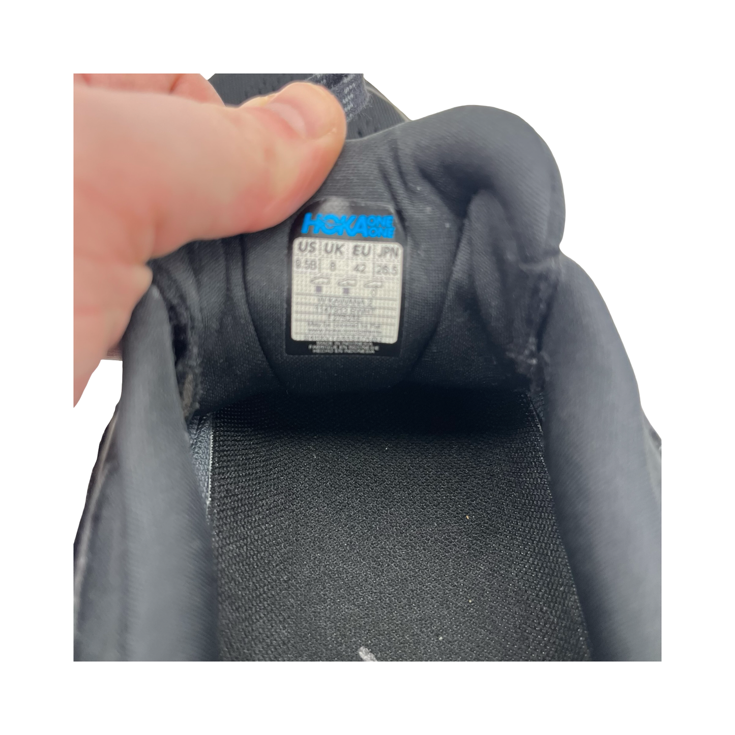 Shoes Athletic By Hoka In Black, Size:11.5