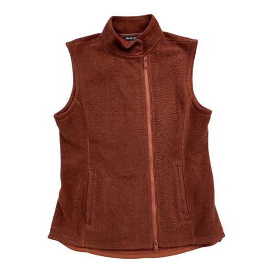 Vest Fleece By Athleta In Copper, Size:M