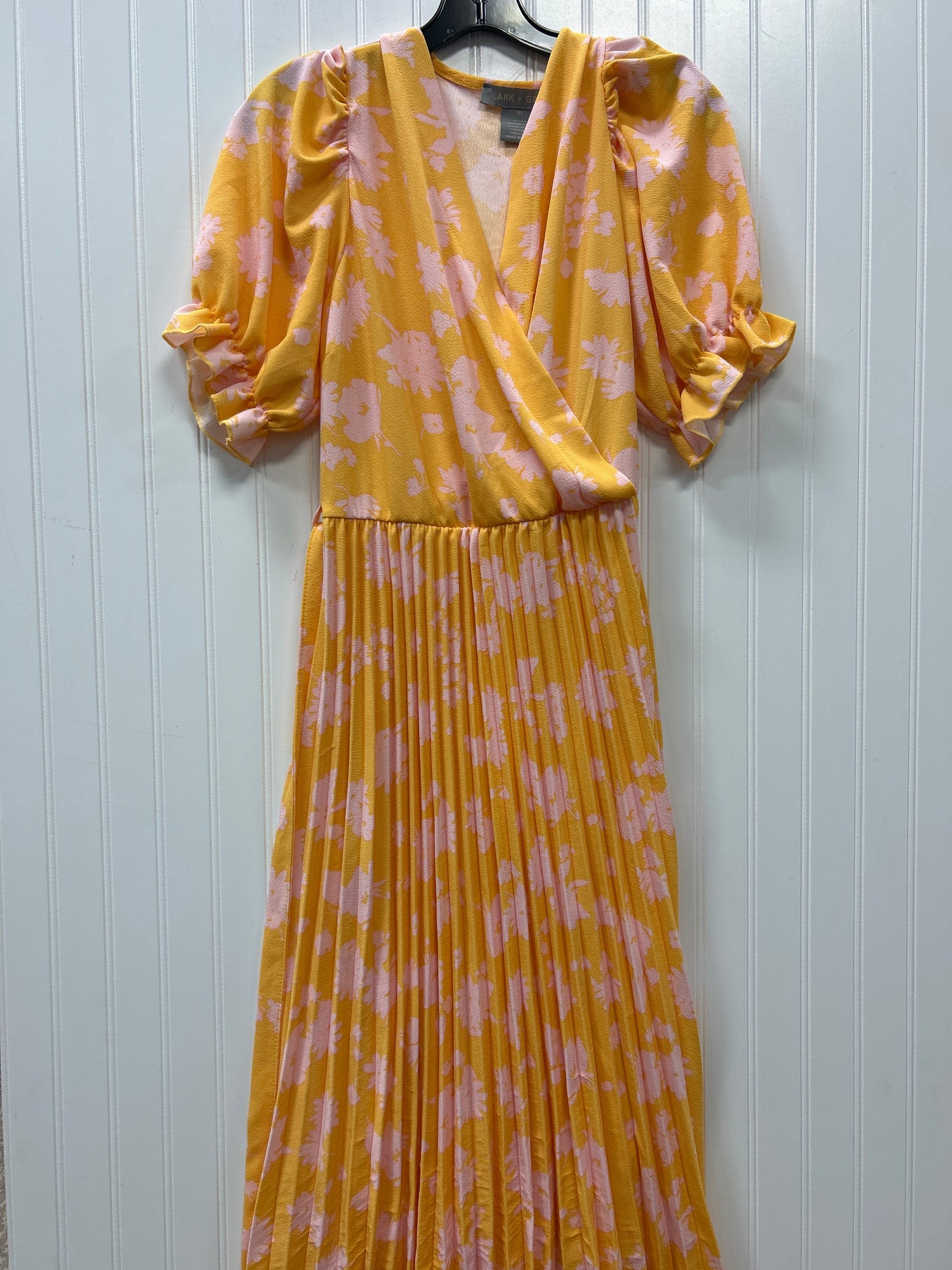 Dress Casual Maxi By Cmc In Yellow, Size:1X